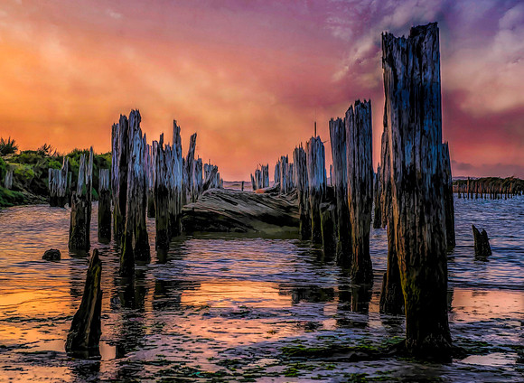 Sunset at the Dock